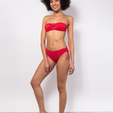 Fascia con coppe estraibili e accessorio - ROSSO - UN57