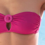 Fascia con coppe estraibili e accessorio - FUXIA - UN57