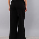 Pantalone largo con tasche - NERO - GS03