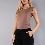 Pantalone largo con tasche - NERO - GS03