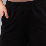 Pantalone largo con tasche - NERO - GS03