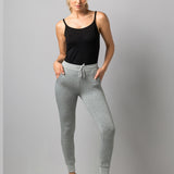 Pantalone sportivo con tasche - GREY MELANGE - GS09