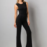 Pantalone a zampa - NERO - GS13