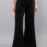 Pantalone largo con tasche - NERO - GS15