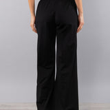 Pantalone largo con tasche - NERO - GS15