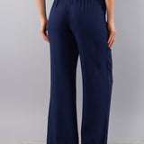 Pantalone largo con tasche - BLU - GS16