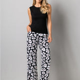 Canotta smanicata - NERO - MD08