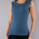 Canotta smanicata - DARK BLUE - MD08