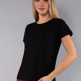 Maglia girocollo manica corta - NERO - MD09