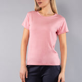 Maglia girocollo manica corta - LIGHT PINK - MD09