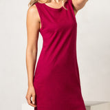 Camicia da Notte Spalla Larga 90 cm in Cotone - CILIEGIA - CI27