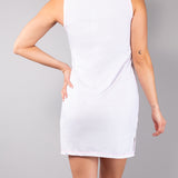 Maxi Maglia in Cotone Spalla Larga con Stampa Farfalle - MILK - DR42