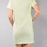 Maxi Maglia in Cotone 100% con Stampa Hello Summer - SALVIA - HE41