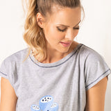 Maxi maglia - BLU - WE41