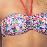 Bikini fascia con arriccio e slip double - VARIANTE UNICA - BC5763