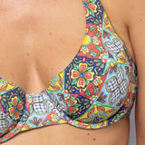 Bikini francese e slip con coulisse - ROSSO - CG5369