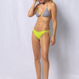 Bikini triangolo e brasiliana double annodata - NERO - DV5261