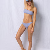 Bikini fascia e brasiliana double - BLU - DV5568