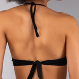 Reggiseno con coppe imbottite e ferretto - NERO - SC58