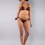 Reggiseno con coppe imbottite e ferretto - MOKA - SC58