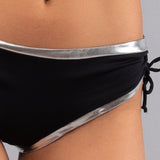 Slip arricciato - NERO - SC69