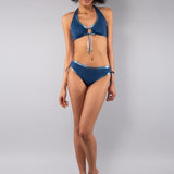 Slip arricciato - DENIM - SC69