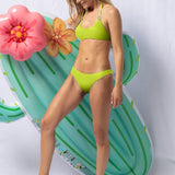 Top con coppe imbottite estraibili - LIME - SP59