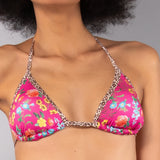 Triangolo con coppe estraibili - ROSA - SS52