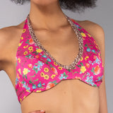 Reggiseno francese double con ferretto - ROSA - SS53
