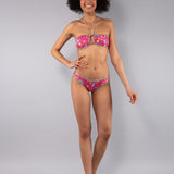 Fascia con arriccio e coppe estraibili - ROSA - SS57