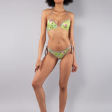 Reggiseno con coppe imbottite e ferretto - LIME - SS58