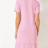 Verde Veronica camicia da notte serafino manica corta - ROSA - BL26