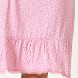 Verde Veronica camicia da notte serafino manica corta - ROSA - BL26
