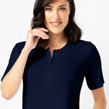 Verde Veronica camicia da notte serafino manica corta - BLU - UN26