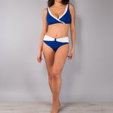 Reggiseno con coppe imbottite senza ferretto - BLU - DW56
