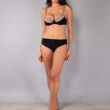 Slip con arriccio - NERO - DW69