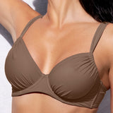Reggiseno francese con arriccio e ferretto - SABBIA - OC53