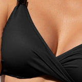 Reggiseno con coppe imbottite senza ferretto - NERO - OC56