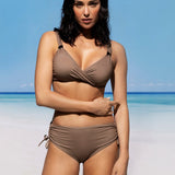 Reggiseno con coppe imbottite senza ferretto - SABBIA - OC56