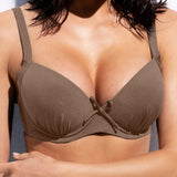 Reggiseno con coppe imbottite e ferretto - SABBIA - OC59