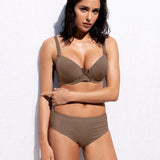 Reggiseno con coppe imbottite e ferretto - SABBIA - OC59
