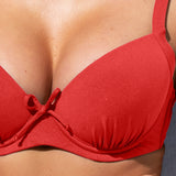 Reggiseno con coppe imbottite e ferretto - PAPAYA - OC59