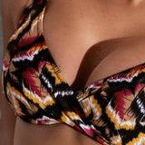 Reggiseno con coppe imbottite senza ferretto - CILIEGIA - SD56