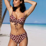 Reggiseno coppe imbottite estraibili senza ferretto con arriccio - BORDEAUX - TG54