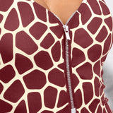 Intero con zip - BORDEAUX - TG60