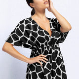 Kaftano con coulisse - NERO - TG71