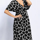 Kaftano con coulisse - NERO - TG71