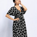 Kaftano con coulisse - NERO - TG71