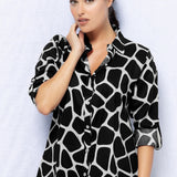 Camicia lunga - NERO - TG78