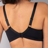 Verde Veronica Reggiseno francese senza ferretto - NERO - AR10